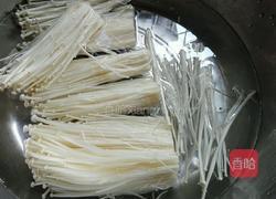 凉拌金针菇的做法图解3