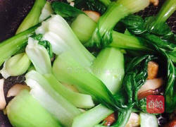 香菇青菜的做法图解5