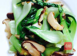 香菇青菜的做法图解6