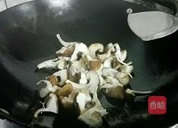 冬菇炒小白菜的做法图解3