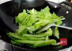 生菜炒米粉的做法图解5