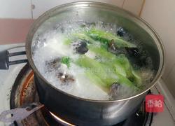 肉未豆腐黑木耳生菜汤的做法图解11