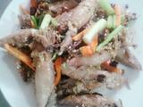 干煸子鱼
