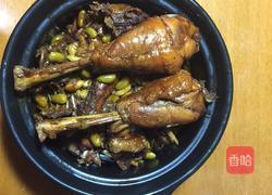 小公鸡烧毛豆的做法图解11