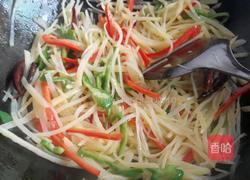 酸辣土豆丝的做法图解8