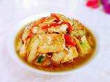 豆腐焖茄子