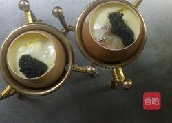 鹅肝鱼子酱蒸蛋的做法图解6
