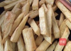 芝麻红薯条的做法图解4