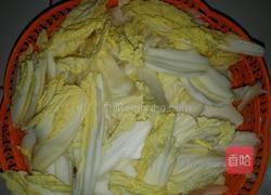 醋溜白菜的做法图解2