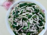 香炒鸡腿菇丝