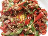 青椒炒肉丝