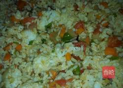 彩色蛋炒饭的做法图解8