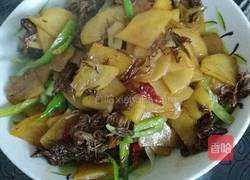 扫帚蘑炒土豆片的做法图解10