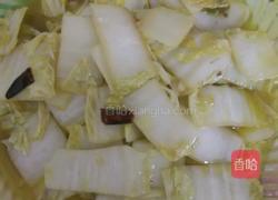 酸辣白菜。的做法图解5