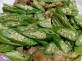 秋葵炒肉