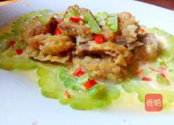 苦瓜角玉肉的做法图解5