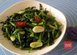 清炒菠菜的做法图解8