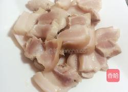 蒜苔回锅肉的做法图解3