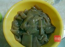 双椒炒磨芋的做法图解4
