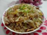肉炒粉条