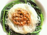 菠菜拌粉丝