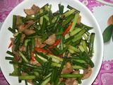 蒜薹炒肉