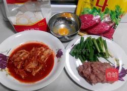 韩式辣白菜饼的做法图解1