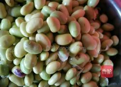 菜黄豆炒肉末的做法图解1