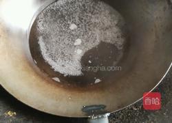 菜黄豆炒肉末的做法图解2