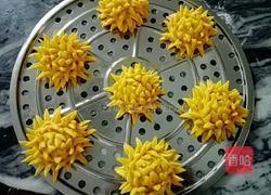 菊花馒头的做法图解7