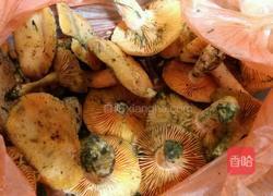 扣肉松菌汤的做法图解3