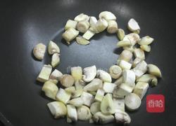 甜豆蘑菇的做法图解2