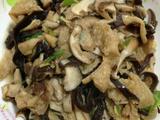 木耳香菇炒豆腐