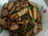 豆腐干炒肉片