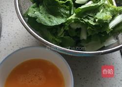 小白菜鸡蛋汤的做法图解3