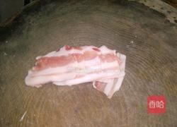 五花肉卷罗卜干的做法图解2