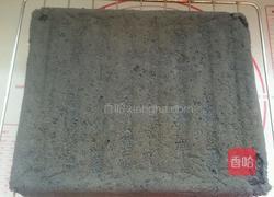 竹炭密豆蛋糕卷的做法图解12