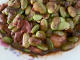 毛豆炒鸡腿肉