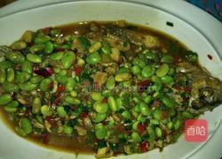 扁鱼烧毛豆的做法图解6
