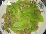 莴笋肉丝
