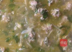 香菜水汆丸子的做法图解7