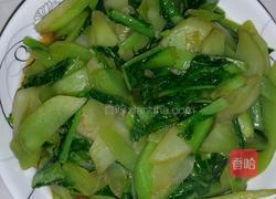 萵笋叶炒莴笋的做法图解3
