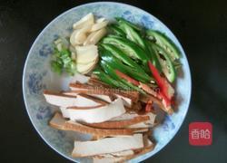 香干炒肉的做法图解2