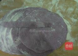 紫薯玫瑰花卷的做法图解8