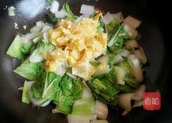 毛白菜炒鸡蛋的做法图解7