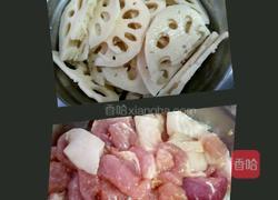 莲藕肉片的做法图解1