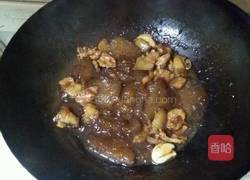 山粉圆子烧肉的做法图解4