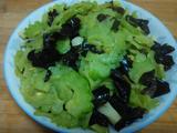 木耳炒苦瓜