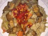 土豆焖饭