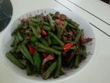 豆角炒肉丝